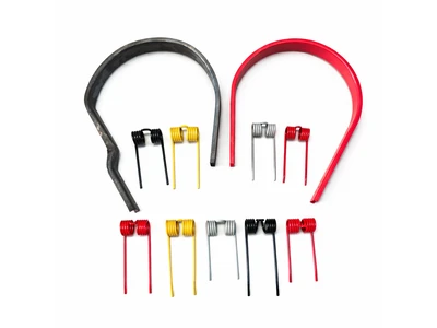 sběrací vozy-pružiny bílé